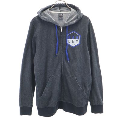 OAKLEY 長袖 スウェット ジップパーカー