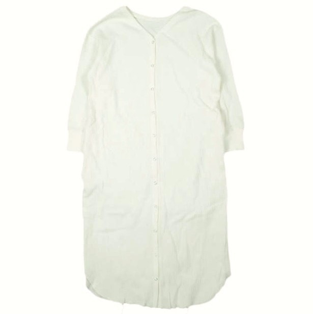 B:MING by BEAMS ビーミング バイ ビームス サーマル2WAY ワンピース 93-26-0426-213 M NATURAL 前後両用 ロング トップス g13681