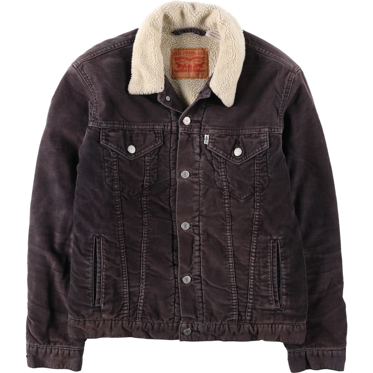 古着 リーバイス Levi's トラッカージャケット 中綿入り コーデュロイボアジャケット メンズM相当/eaa633231