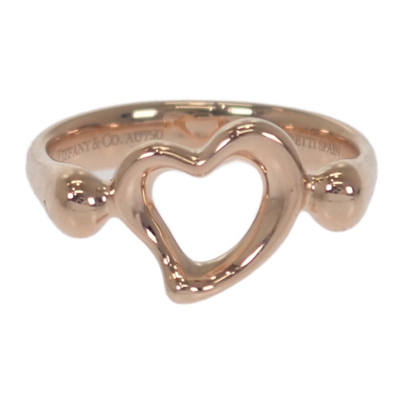 ティファニー TIFFANY&Co. オープンハートリング 7号【中古】【Aランク】