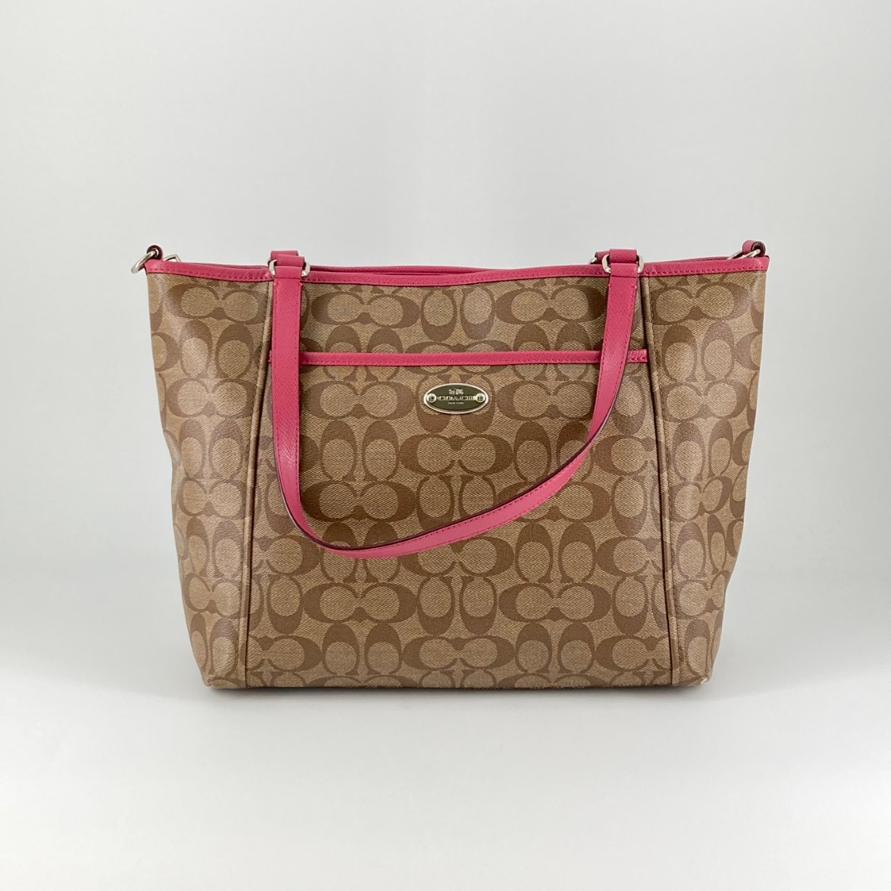 COACH(コーチ) ペイトン シグネチャー F33998 トートバッグ ピンク