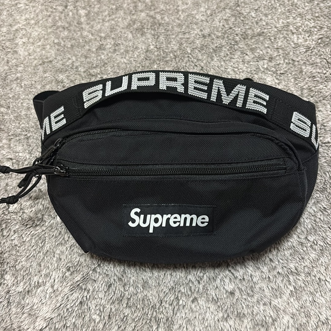 Supreme 18SS Waist Bag "Black"