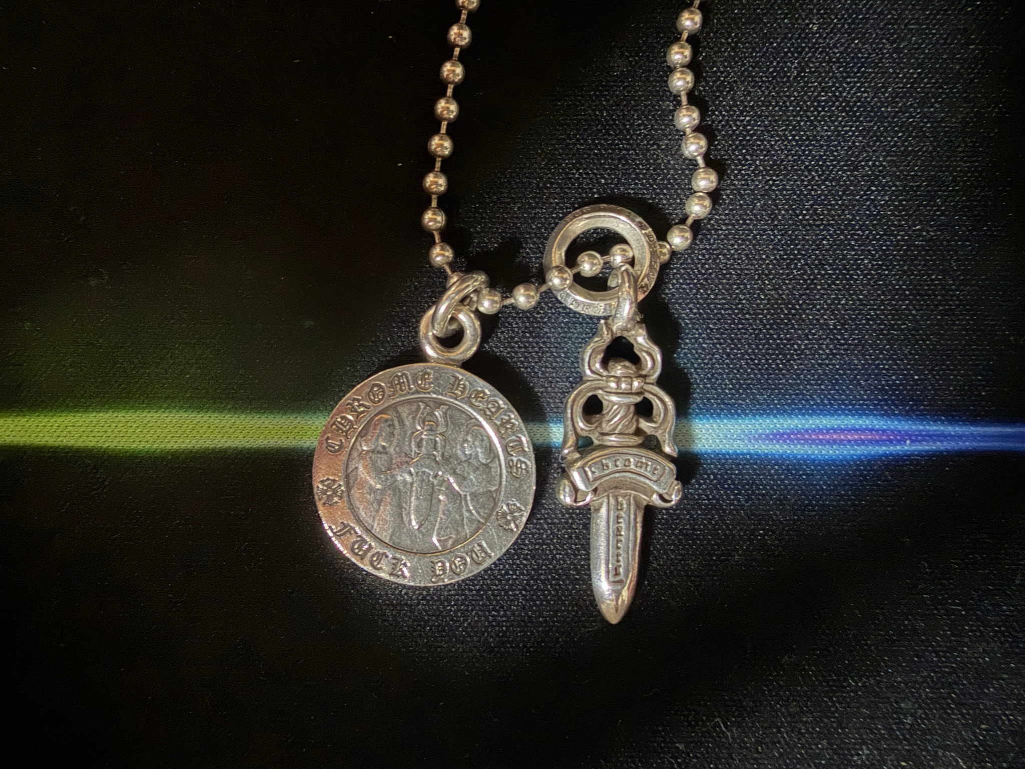 Chrome Hearts #5 Dagger Charm "Silver"