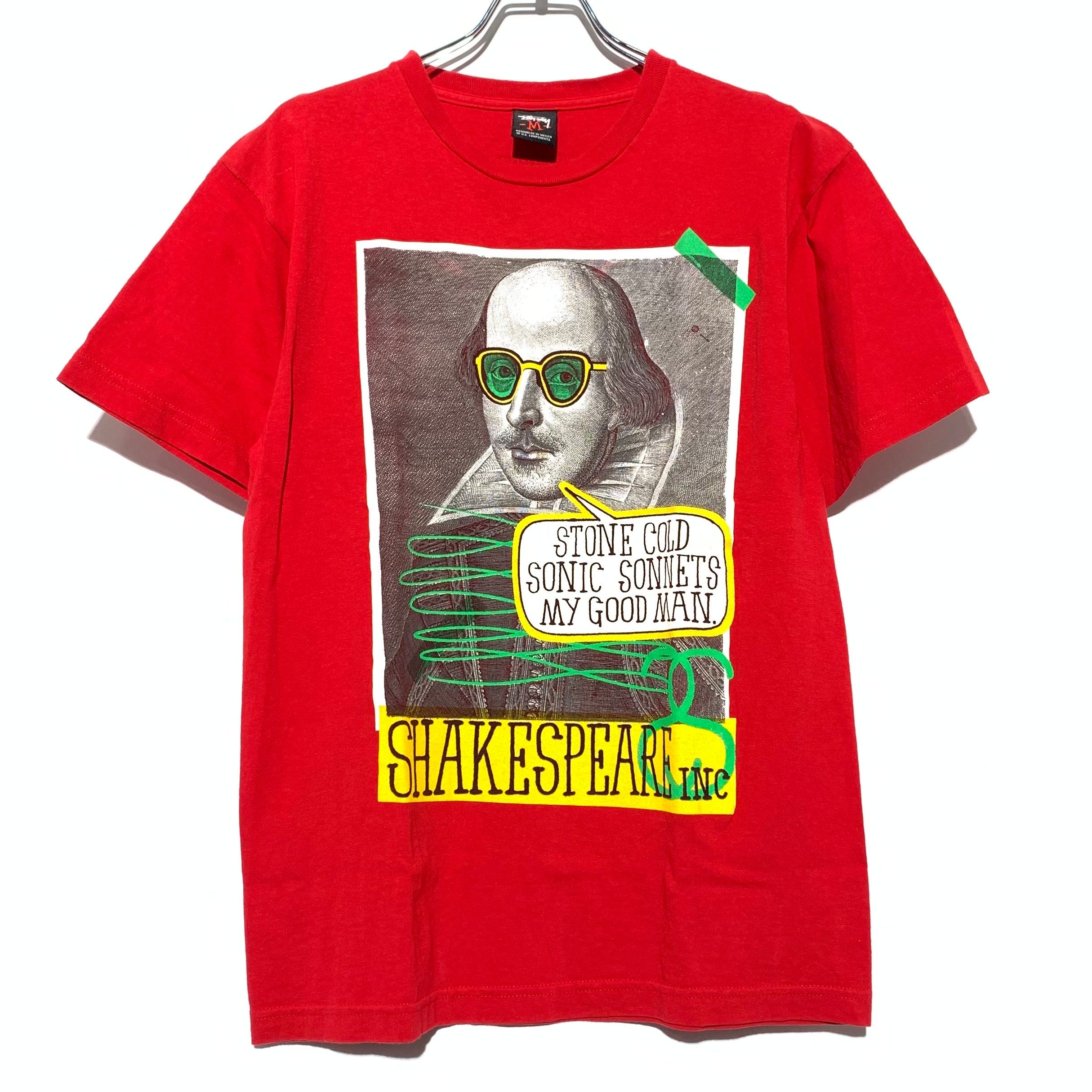STUSSY Shakespeare Tee Red