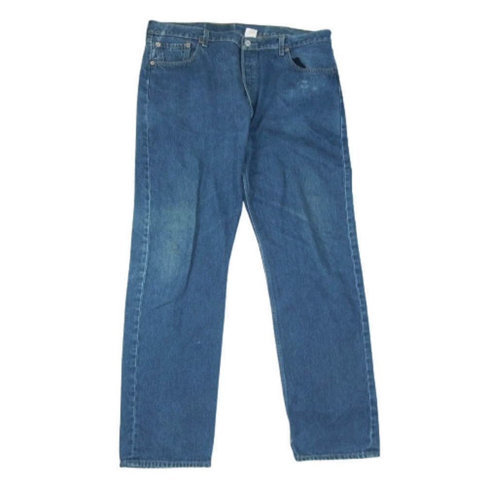 Levi's リーバイス デニムパンツ 90s 501 ストレート デニム パンツ インディゴブルー系 40【中古】