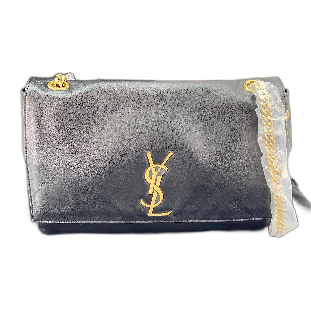 イヴ・サンローラン YSL ケイト ショルダーバッグ レザー【中古】