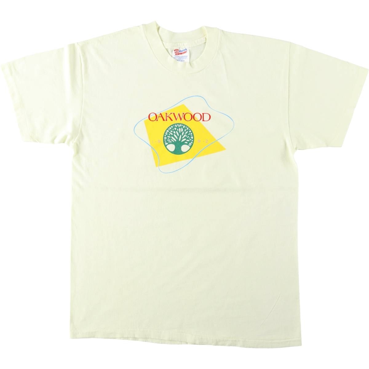 古着 90年代 ヘインズ Hanes プリントTシャツ USA製 メンズL相当 ヴィンテージ/eaa646130
