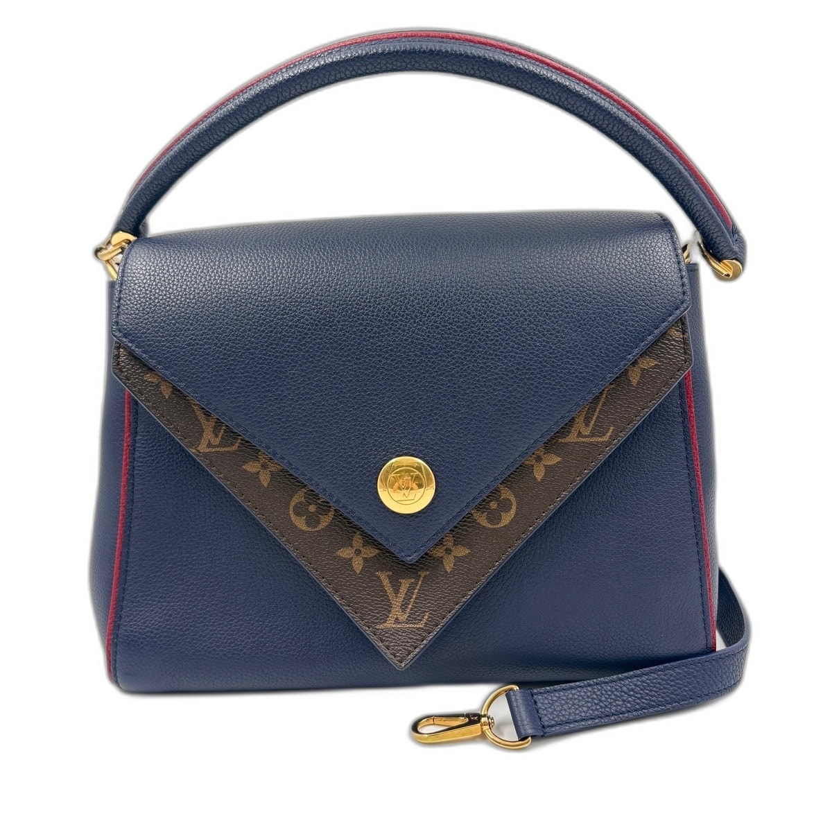 ヴィトン LV ドゥブルV ハンドバッグ【中古】