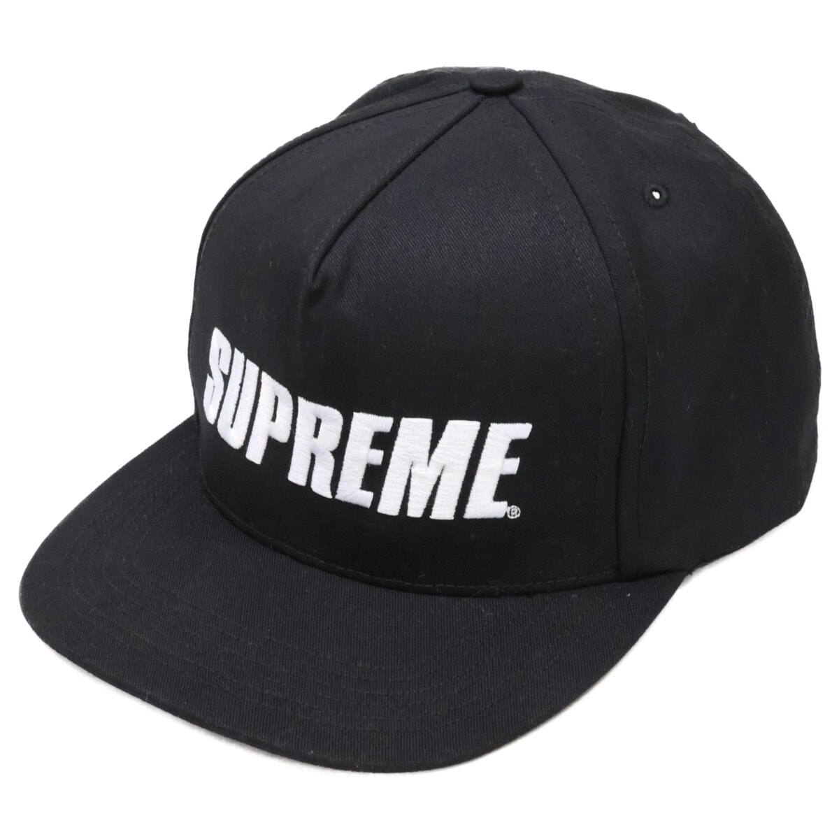 シュプリーム Bar Logo 5-Panel バーロゴ 5パネル キャップ