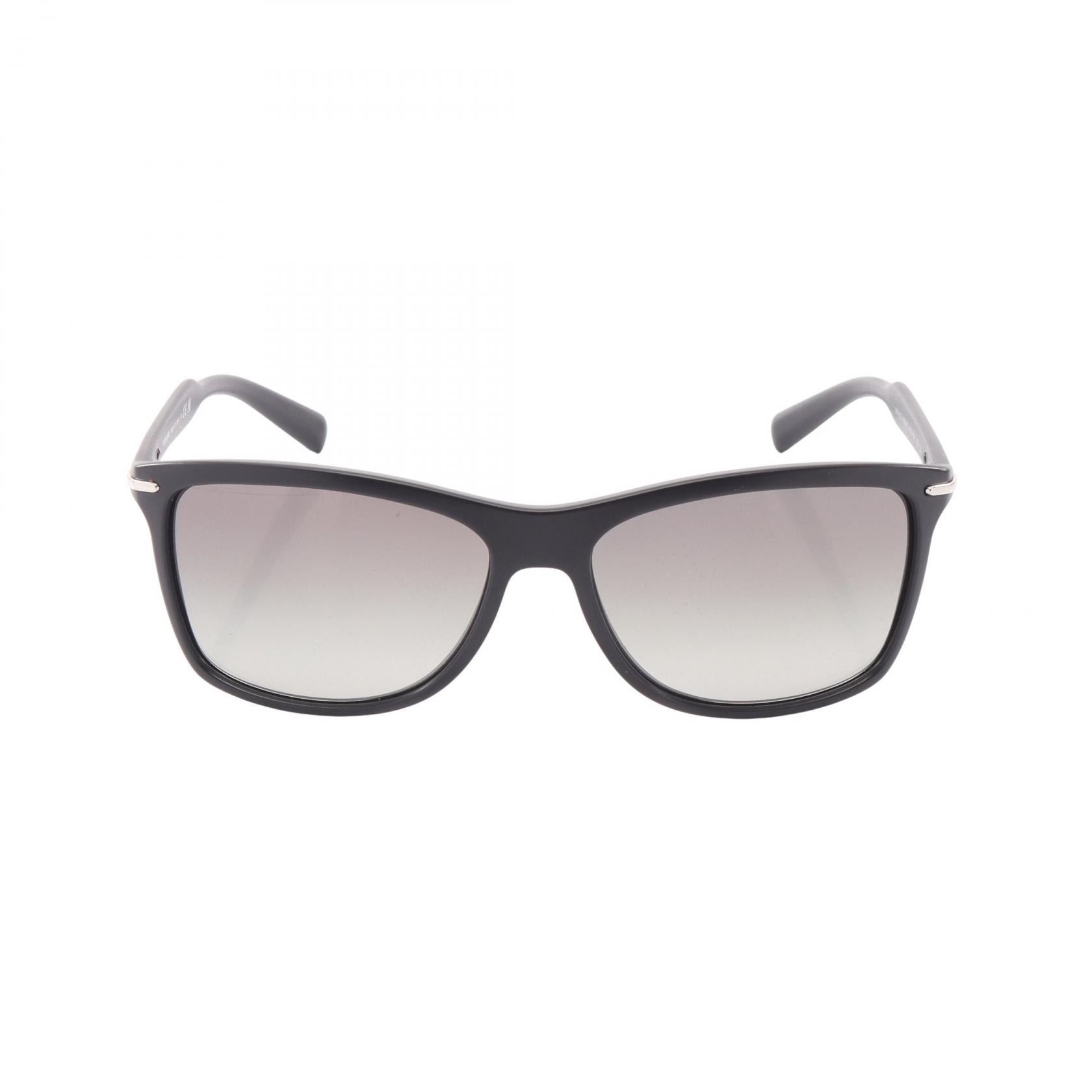 プラダ PRADA グラデーションレンズ サングラス 衣料品 プラスチック メンズ ブラック系 SPR10O 【中古】