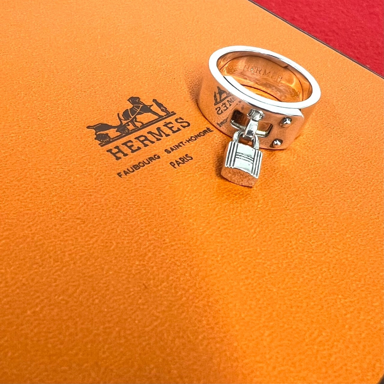 HERMES エルメス ケリー リング シルバー925 リング・指輪 6号 シルバー
26668