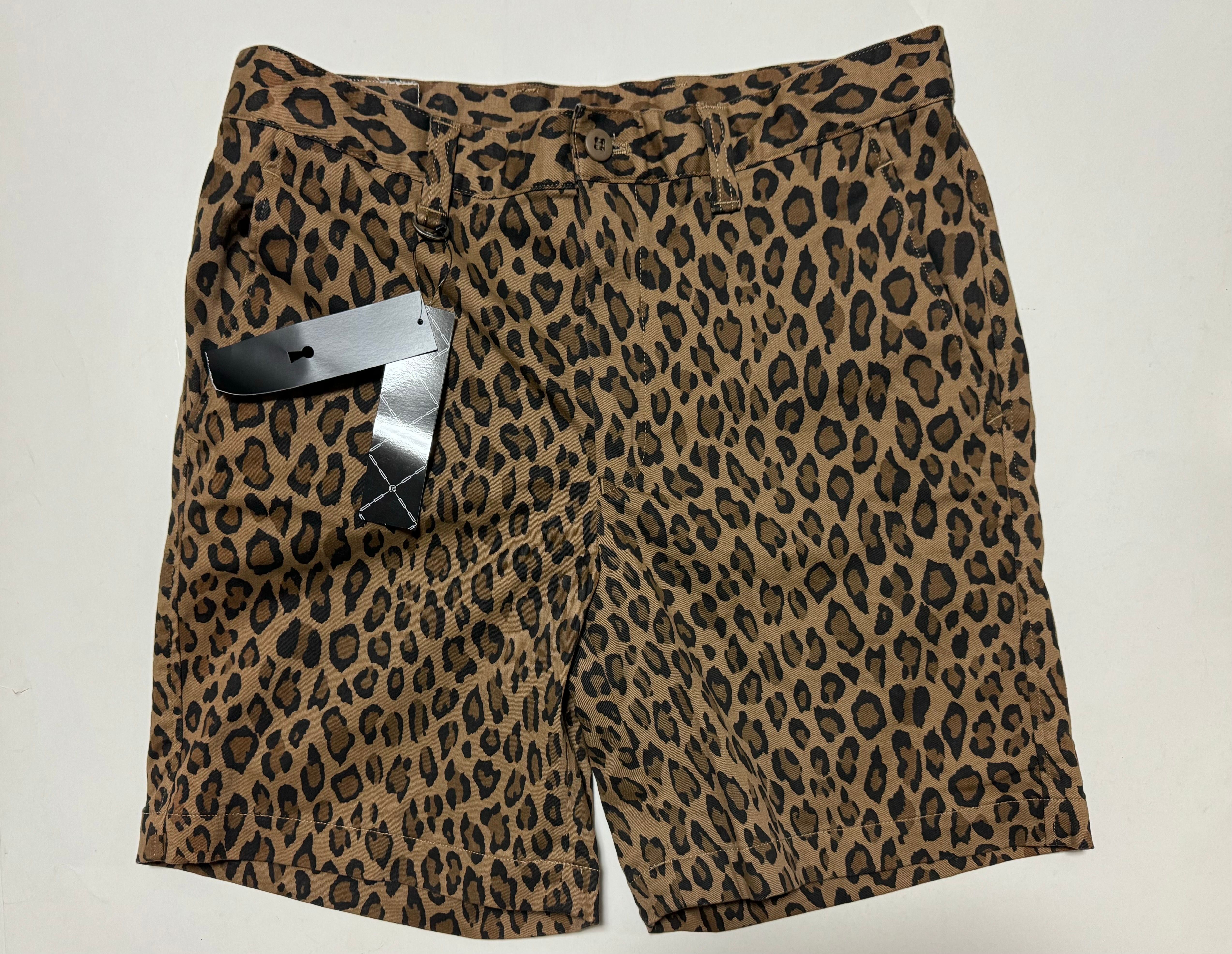 半額特価ユニフォームエクスペリメント豹柄ショートパンツM