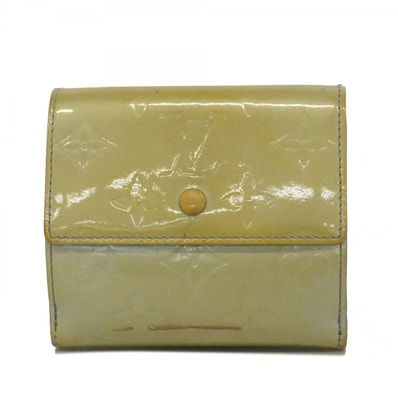 ★SALE【6db0880】ルイヴィトン 三つ折り財布 ヴェルニ ポルトモネビエカルトクレディ M91247 ラベンダー【中古】レディース