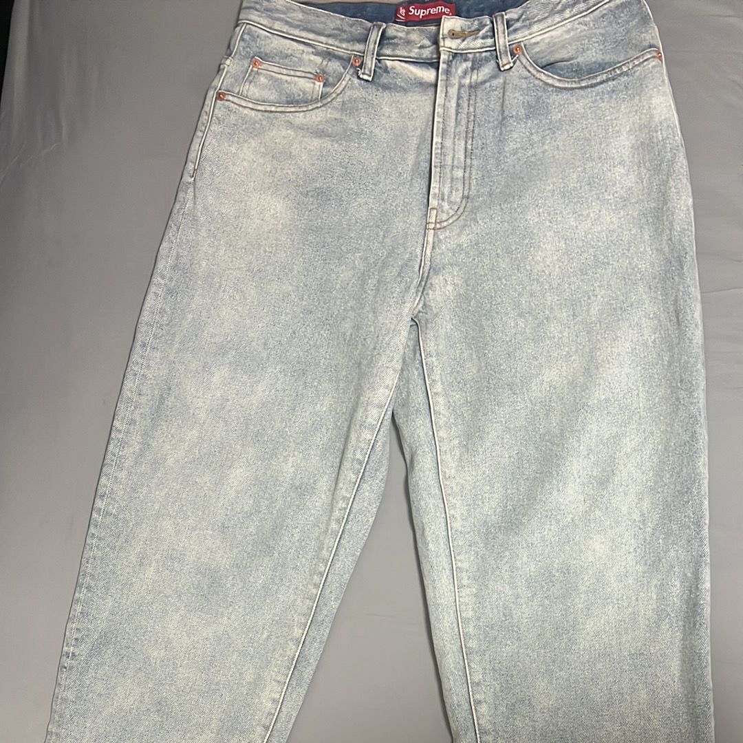 Supreme Baggy Jean "Dirty Indigo" (23SS)