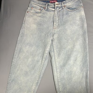 Supreme Baggy Jean "Dirty Indigo" (23SS)