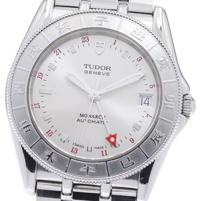 チュードル モナーク デイト GMT 38080 レディース 【中古】
