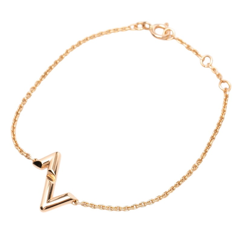 ルイ ヴィトン LVヴォルト アップサイドダウン ブレスレット Q95977 K18PG ピンクゴールド Au750 レディース LOUIS VUITTON 【中古】