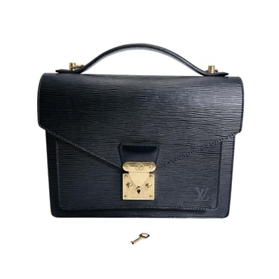 ルイヴィトン LOUIS VUITTON モンソー M52792 エピ ハンドバッグ