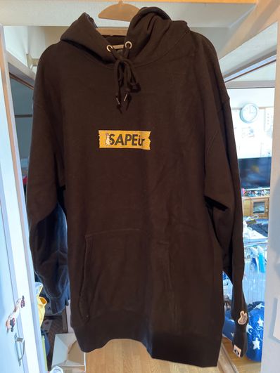 SAPEur Collaboration with #FR2 CHOCOLATE HEAD Hoodie "Black"