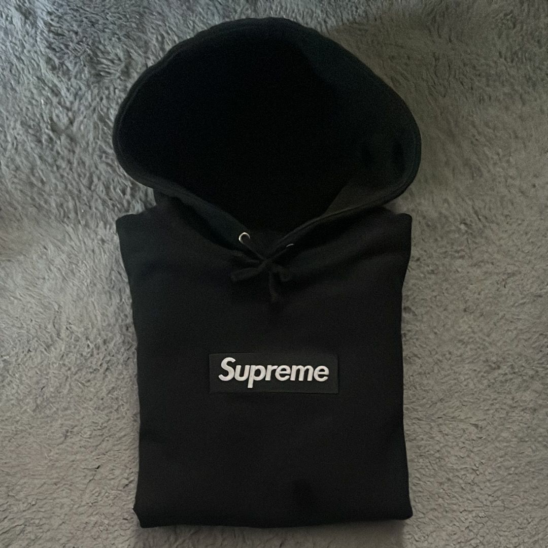 Supreme Box Logo Hooded Sweatshirt "Black" (21FW)