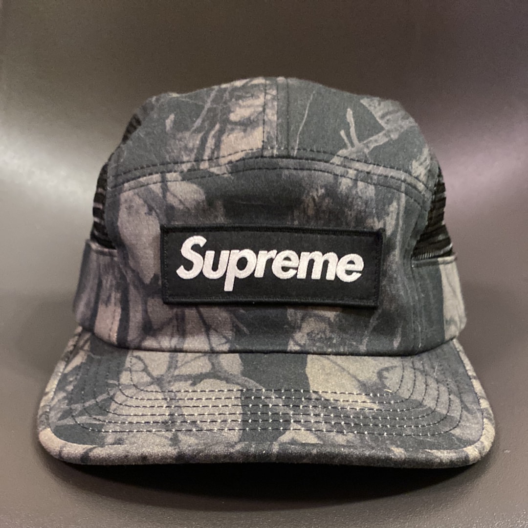 Supreme Aspen Wood Camp Cap "Black Camo"