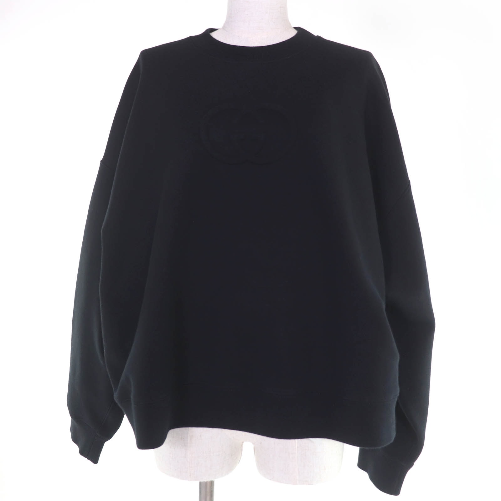 未使用品 グッチ スウェット ブラック レディース S