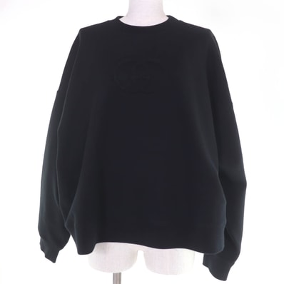 未使用品 グッチ スウェット ブラック レディース S