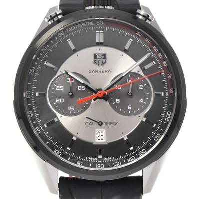値下 タグホイヤー TAG HEUER CAR2C11-0 カレラ ジャックホイヤーエディション キャリバー1887 クロノグラフ メンズ □#145536