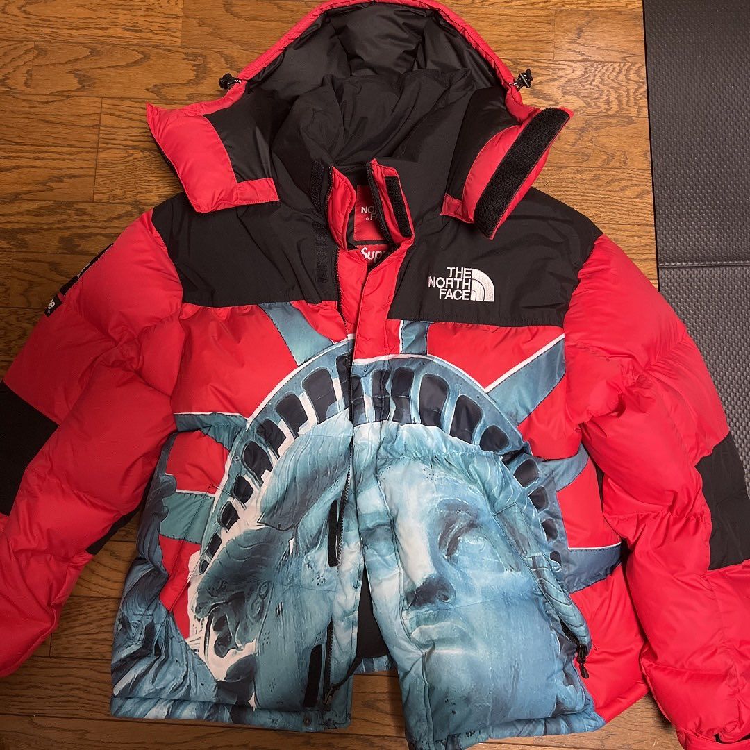 Supreme x The North Face Statue of Liberty Baltoro Jacket "Red"