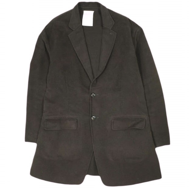 NICENESS ナイスネス 20AW 日本製 COCHRAN 接結綿ビーバー オーバーサイズジャケット NN-O01_BCF20 L BROWN 2B テーラード 定価143,000円 アウター g23215