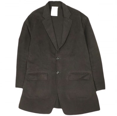 NICENESS ナイスネス 20AW 日本製 COCHRAN 接結綿ビーバー オーバーサイズジャケット NN-O01_BCF20 L BROWN 2B テーラード 定価143,000円 アウター g23215