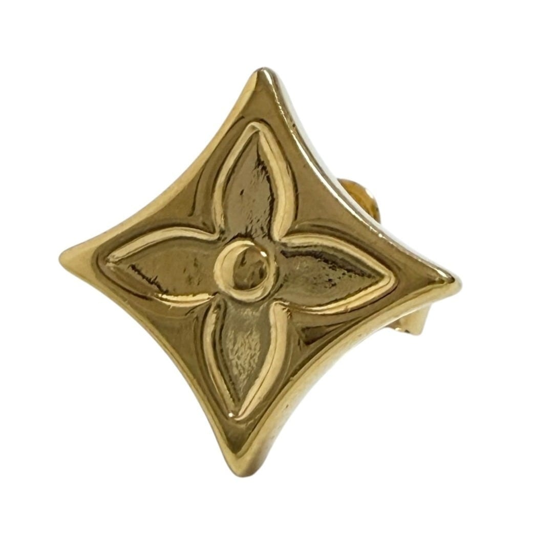 ルイヴィトン メンズ ピアス 片耳 1個のみ スター LV インスティンクト