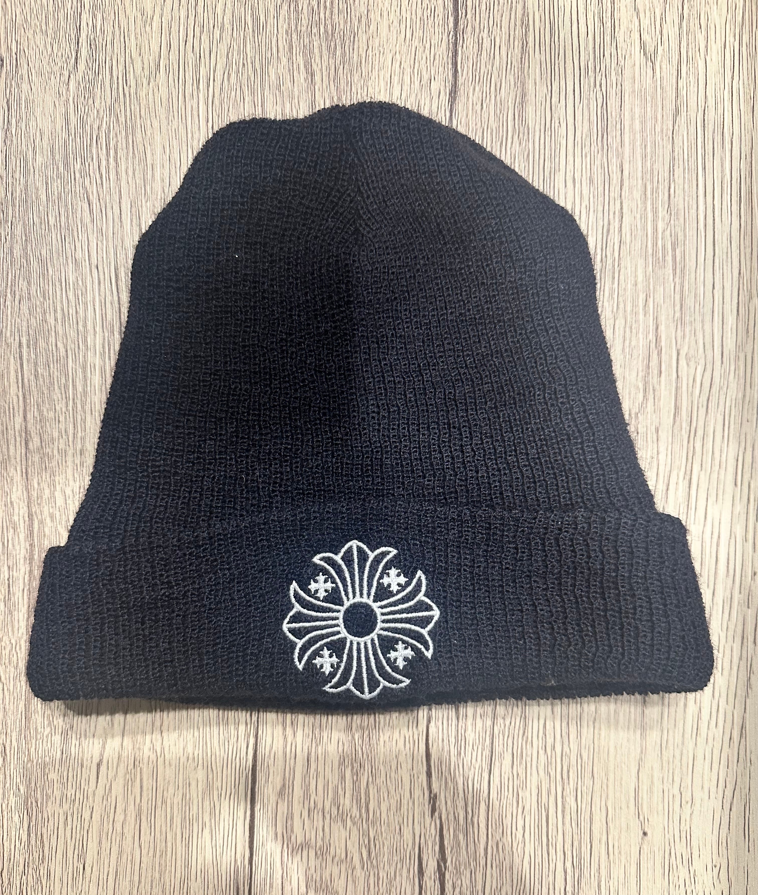 Chrome Hearts Wool Watch Cap CH Plus "Black/White"