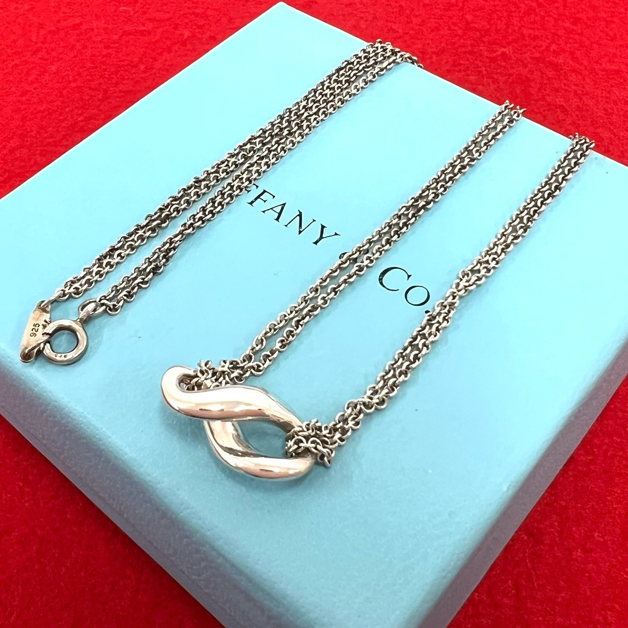 TIFFANY&Co. ティファニー インフィニティ ネックレス シルバー925 ネックレス シルバー
 24452