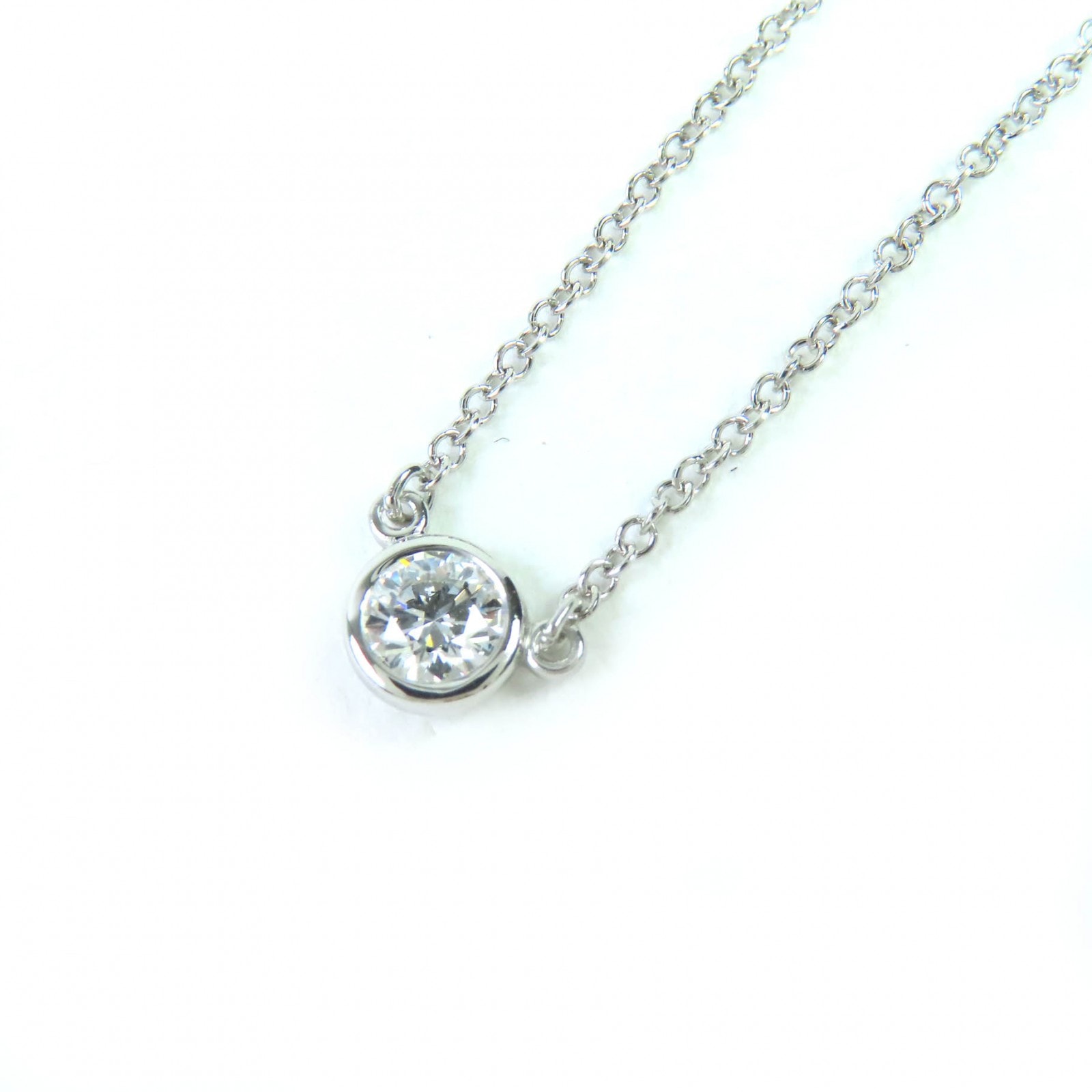 極美品 ティファニー ネックレス バイザヤード シルバー レディース