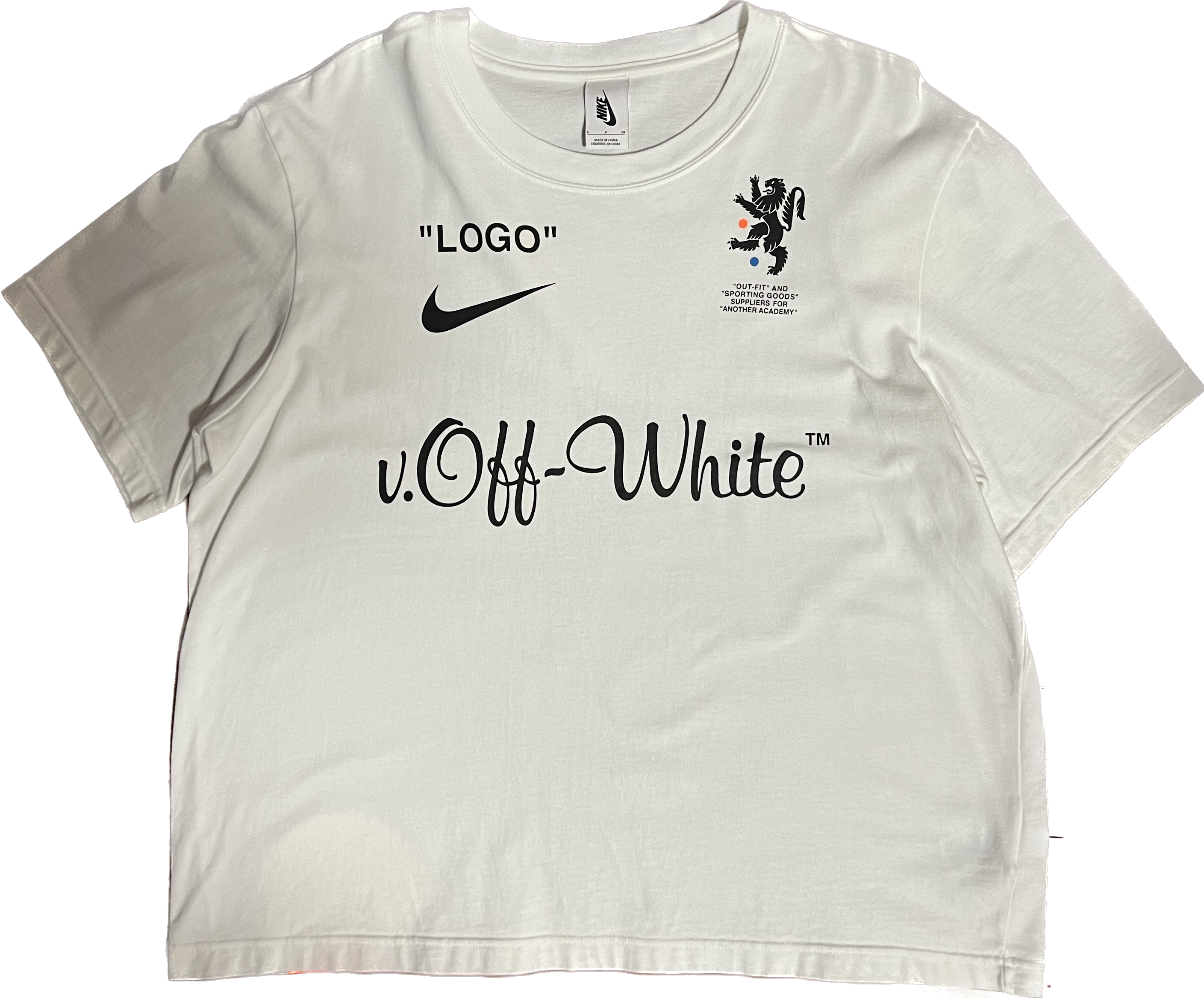 OFF-WHITE / Nikelab Mercurial NRG X Tee "White"