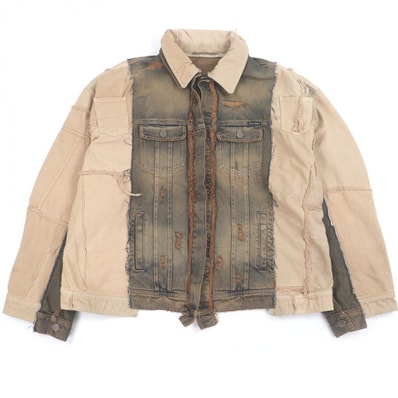 未使用品 ドルチェ&ガッバーナ デニムジャケット ベージュ
