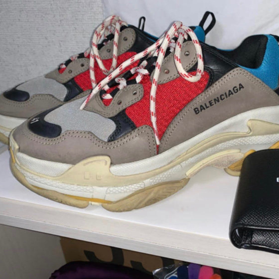 Balenciaga Triple S "Black/Red"