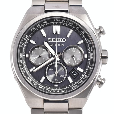 値下 セイコー SEIKO SBXY097/8B92-0BE0 アストロン ネクスター ソーラー電波 メンズ 美品 箱・保証書付き M#145425