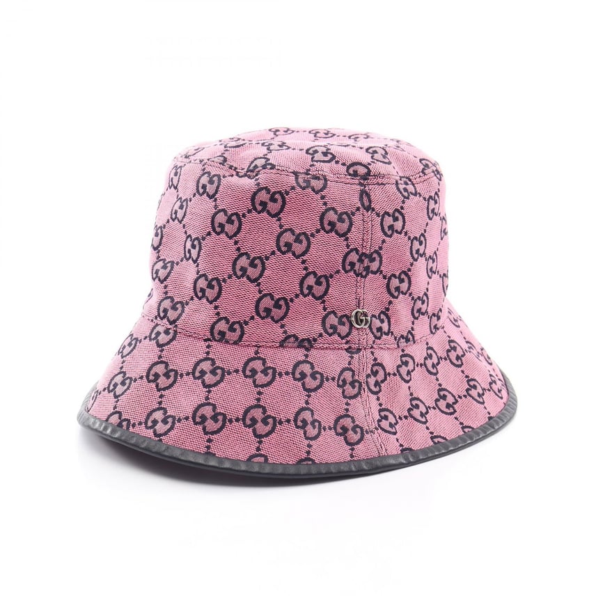 C (やや傷や汚れあり)】グッチ GUCCI GGキャンバス バケット ハット C (やや傷や汚れあり)】グッチ GUCCI GGキャンバス バケット ハット