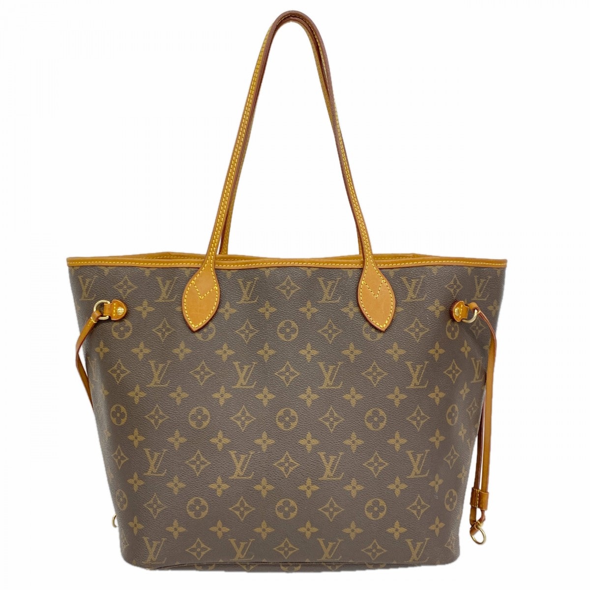 【6da0275】ルイヴィトン トートバッグ モノグラム ネヴァーフルMM M40156 ブラウン【中古】レディース