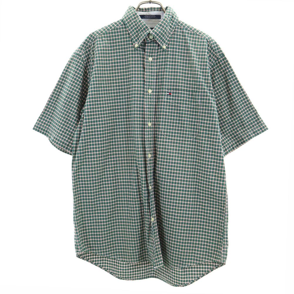 TOMMY HILFIGER 半袖 ボタンダウンシャツ