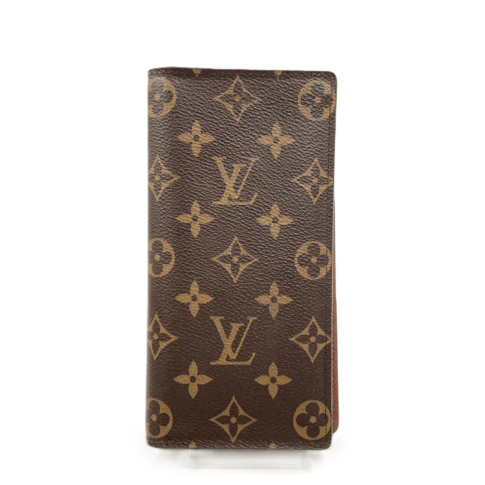 LOUIS VUITTON ルイヴィトン モノグラム ポルトフォイユ ブラザ 二つ折り長財布 M66540 ブラウン
