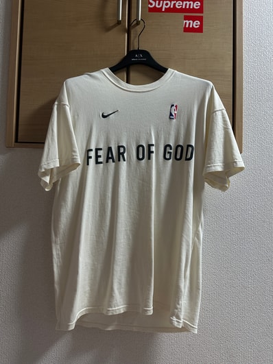FEAR OF GOD / Nike Warm Up T-Shirt "Sail"