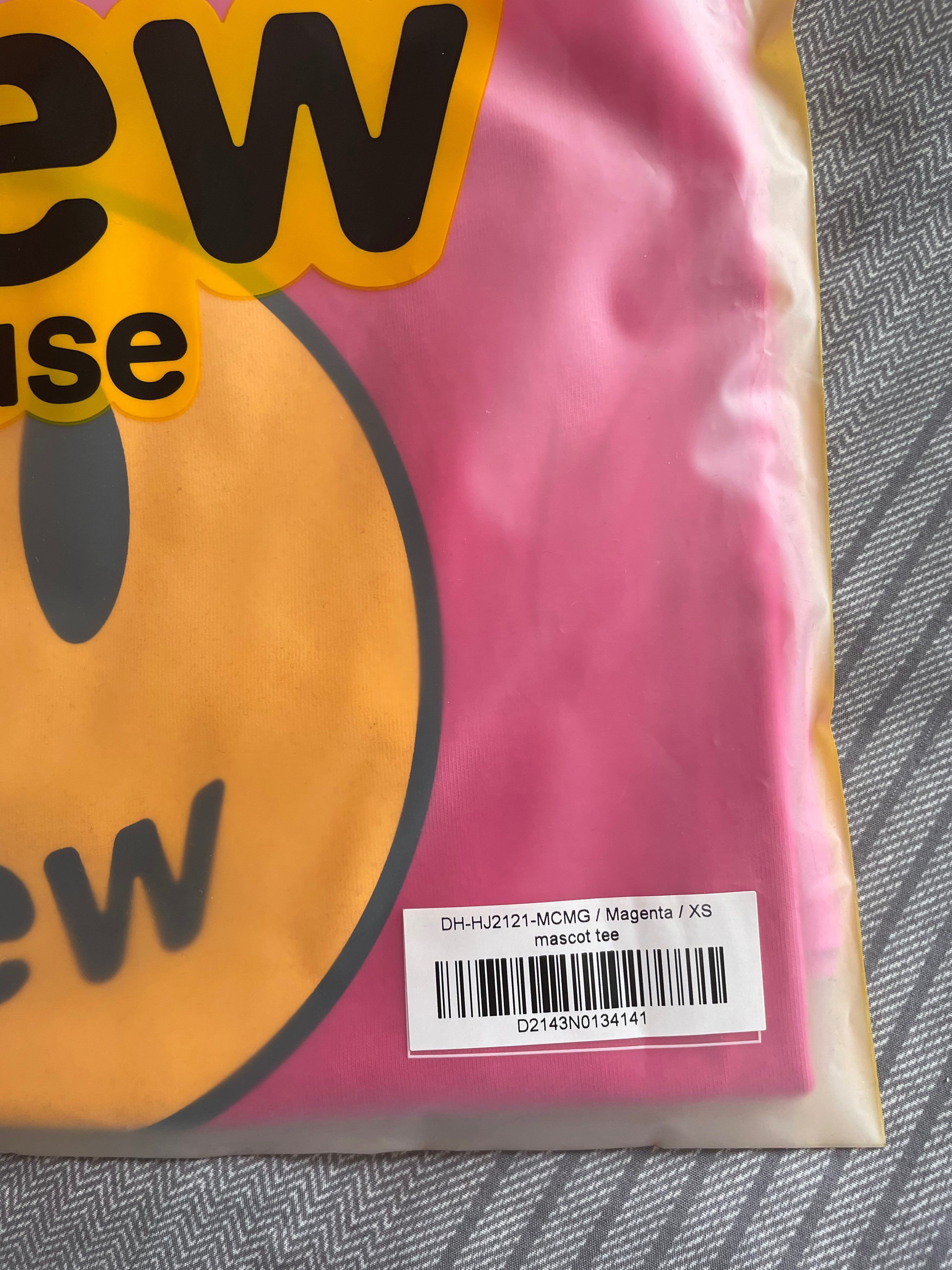 drew house mascot ss tee "Hot Pink"