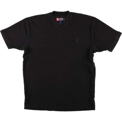 古着 90年代 ラルフローレン Ralph Lauren CHAPS チャップス 鹿の子 半袖VネックTシャツ メンズM相当 ヴィンテージ/eaa563584