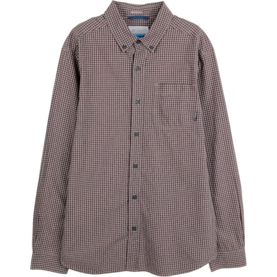 古着 コロンビア Columbia 長袖 ボタンダウンチェックシャツ メンズM相当/eaa662856