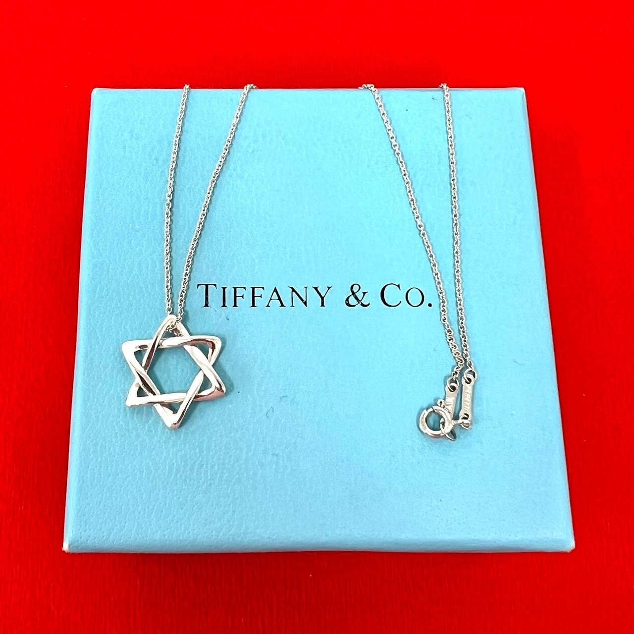 TIFFANY&Co. ティファニー スター オブ ダビデ ネックレス シルバー925 ネックレス シルバー
 66275