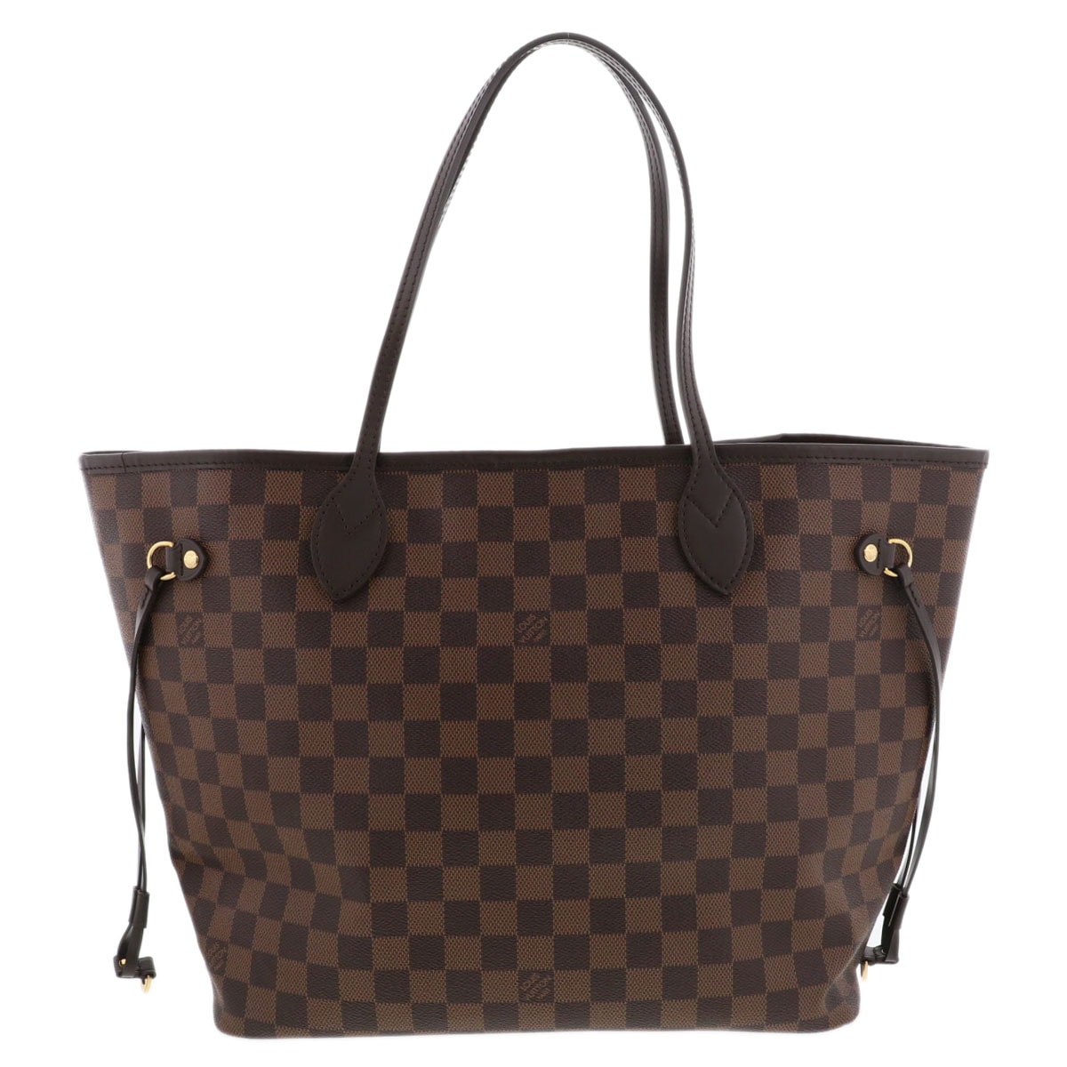 【値下げ】LOUIS VUITTON ルイ・ヴィトン ネヴァーフル MM 旧型 トートバッグ N41358 ダミエキャンバス ブラウン  レディース【中古】