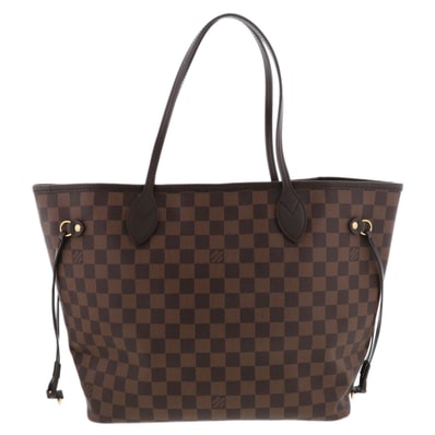 【値下げ】LOUIS VUITTON ルイ・ヴィトン ネヴァーフル MM 旧型 トートバッグ N41358 ダミエキャンバス ブラウン レディース【中古】